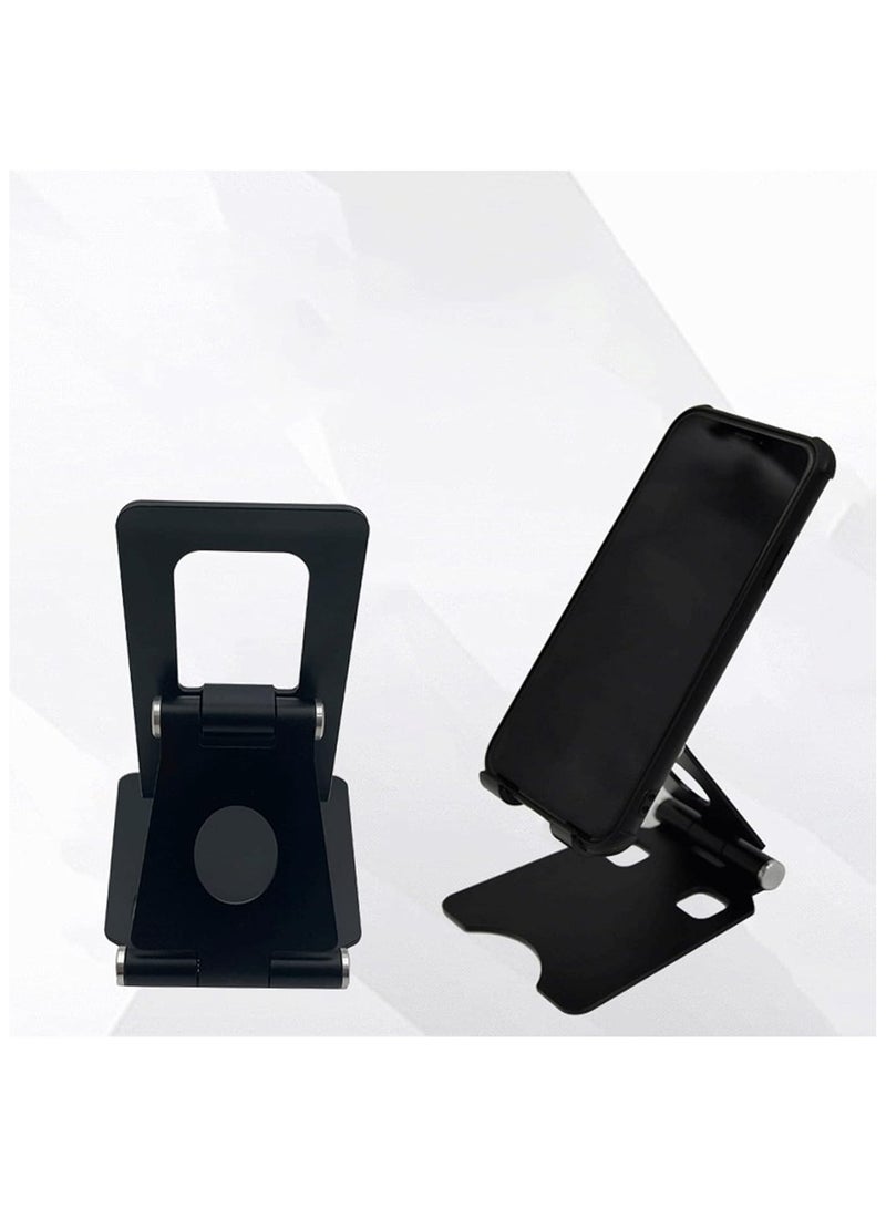 General Desktop aluminum alloy cell phone holder double folding portable lazy stand cell phone tablet computer universal  - Image 2