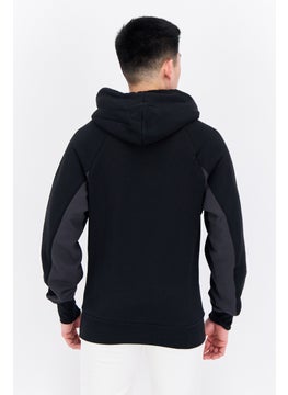 Nike Men Sportswear Fit Long Sleeves Training Hoodies, Black  - Image 3