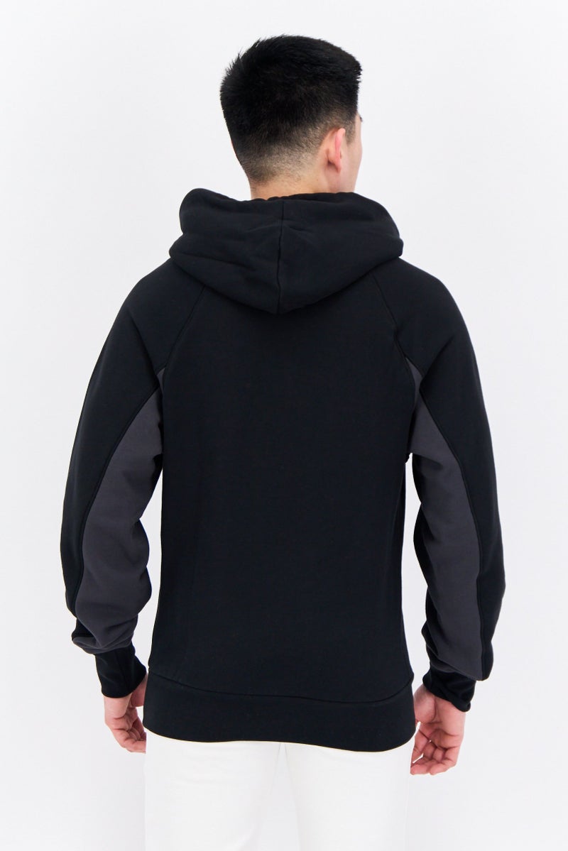 Nike Men Sportswear Fit Long Sleeves Training Hoodies, Black - Image 3