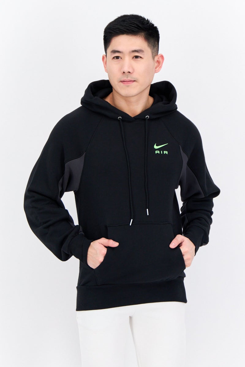 Nike Men Sportswear Fit Long Sleeves Training Hoodies, Black - Image 1