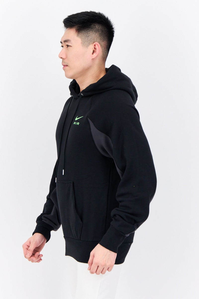 Nike Men Sportswear Fit Long Sleeves Training Hoodies, Black - Image 2