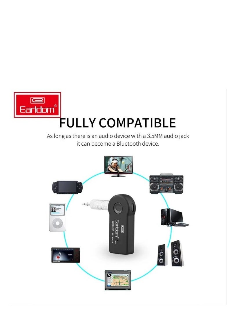 ET-M6 with AUX port and microphone for all devices