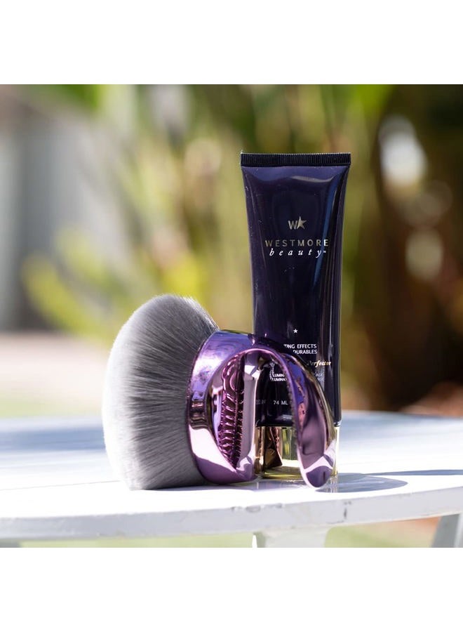 Westmore Beauty Blend & Blur Body Brush - Kabuki Brush For Body, Tanning Brush, Self Tanner Brush, Large Makeup Brush Kabuki Foundation Brush, Self Tan Brush, Body Makeup Brush, Bronzing Brush  - Image 4