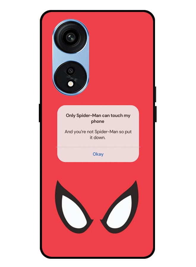 الصيد العين غطاء حماية مطبوع لهاتف Oppo A1 PRO - فقط سبايدرمان يستطيع لمس هاتفي - Image 1