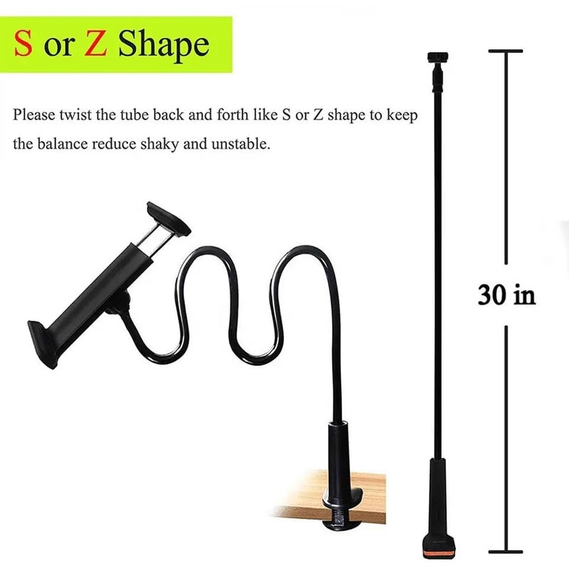 SKYCELL Tab and Mobile Phone Holder for Bed/Flexible Mobile Holder Mobile Stand for Bed - Image 4
