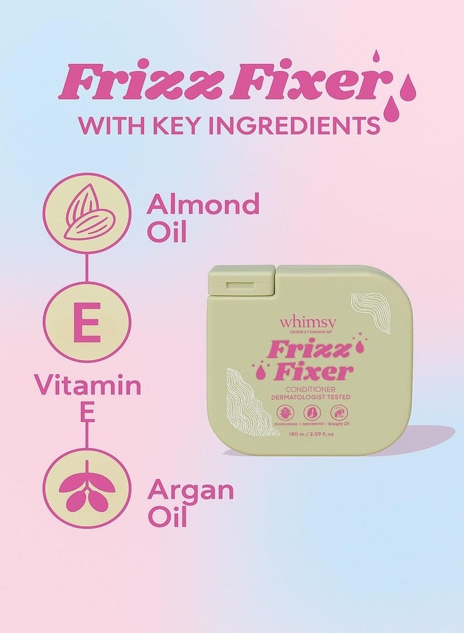 Whimsy Beauty Frizz Fixer Conditioner for Kids | Nourishing Care with Argan Oil & Shea Butter | Smooth, Soft Hair | 4 to16 Years | Organic, Natural Formula | Sulfate & Paraben Free | Dermatologist Tested | 180 ml - Image 4