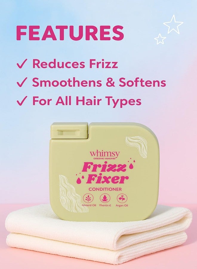 Whimsy Beauty Frizz Fixer Conditioner for Kids | Nourishing Care with Argan Oil & Shea Butter | Smooth, Soft Hair | 4 to16 Years | Organic, Natural Formula | Sulfate & Paraben Free | Dermatologist Tested | 180 ml - Image 3