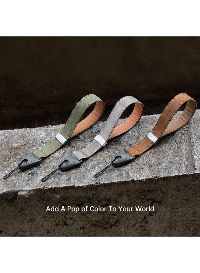 PGYTECH Camera Wrist Strap Adjustable Quick Release Camera Hand Strap Sling Camera Straps for Photographers (Earth Brown) - Image 4