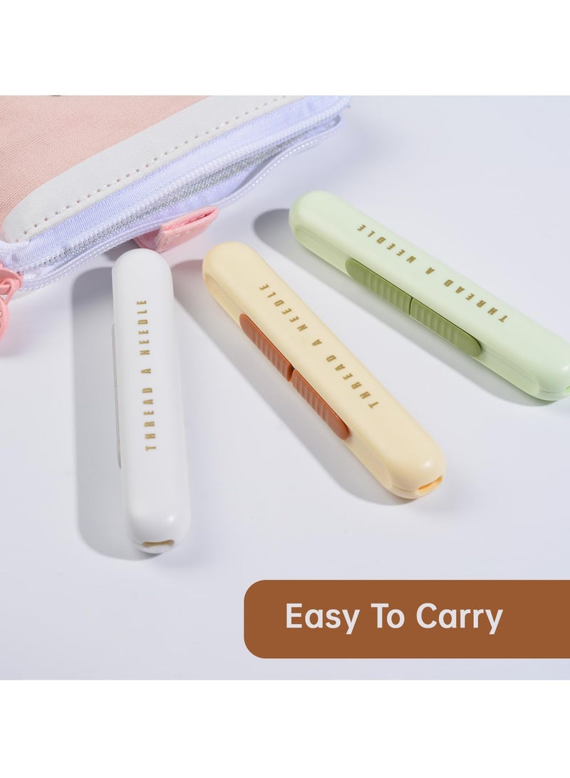 SYOSI 2-in-1 Needle Threader & Seam Ripper Set, 3 Pcs Upgraded Sewing Tools for Hand Sewing, Knitting, and Quilting - Image 5