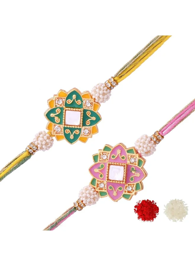 فويلا راخي ميناكاري وكوندان مزين بجمال