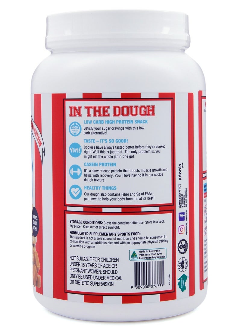 Adonis Protein Cookie Dough (Casein Protein) - Peanut Butter Caramel - Image 2