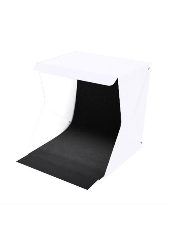 LED Small Studio 40CM Mini Foldableing Studio Digital Photo Soft Box Bright Shed-Color:20CM  - Image 1