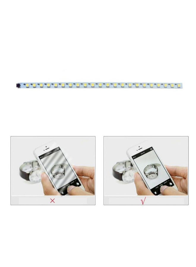 LED Small Studio 40CM Mini Foldableing Studio Digital Photo Soft Box Bright Shed-Color:20CM  - Image 4