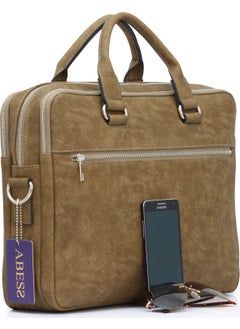 Abess Briefcase , 3 Compartment Briefcase , Laptop Compartment  - Image 4