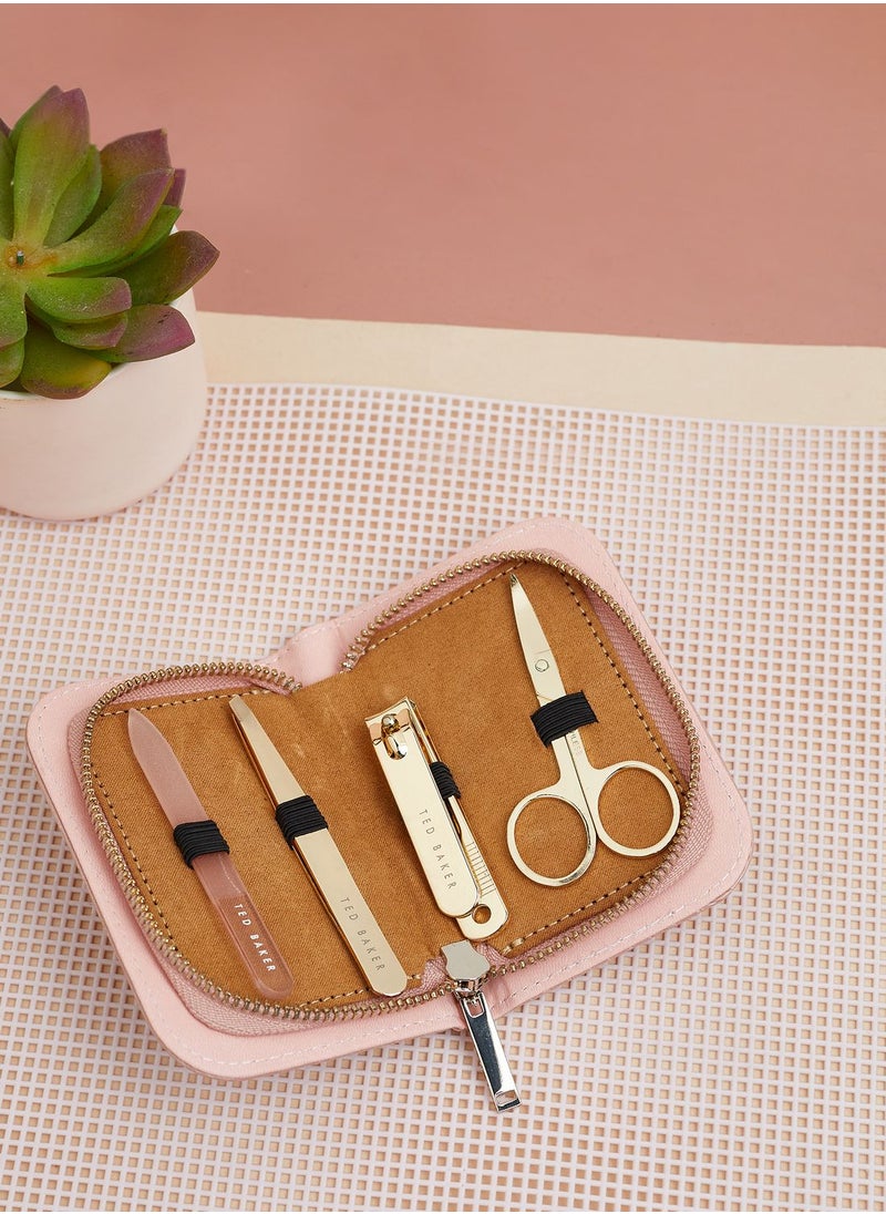 Graaci Imitation Croc Manicure Set