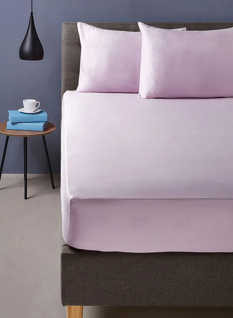 Noon East Single Fitted Flat Sheet with Pillowcase "120 x 200 +33cm - 50 x 75 cm"