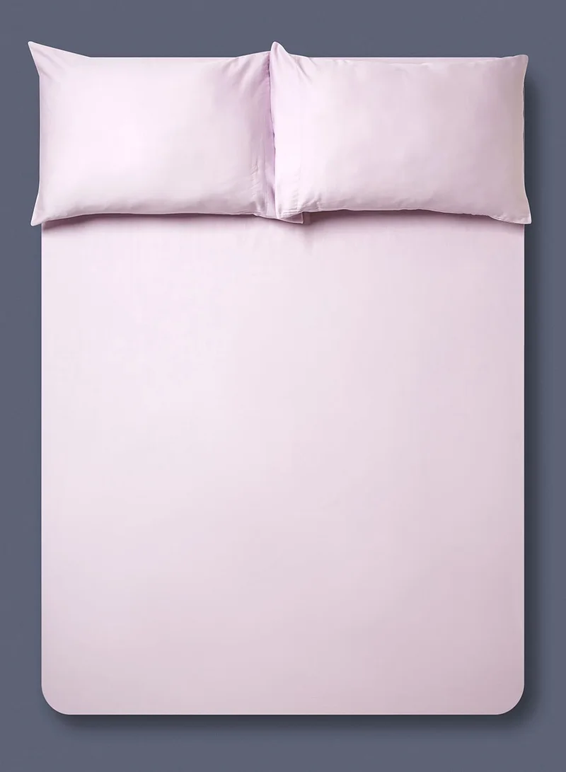 Noon East Single Fitted Flat Sheet with Pillowcase "120 x 200 +33cm - 50 x 75 cm"