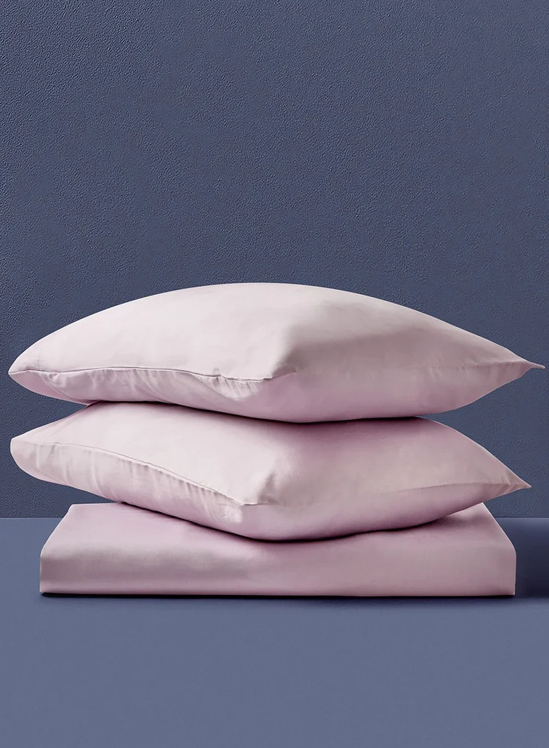 Noon East Single Fitted Flat Sheet with Pillowcase "120 x 200 +33cm - 50 x 75 cm"
