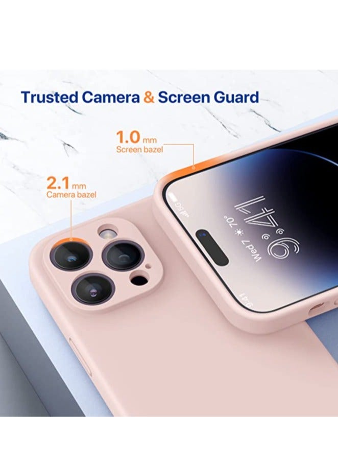 ELTRAZONE iPhone 14 Pro Max Case, with 2 Pack Screen Protectors,[Upgraded Enhanced Camera Protection],Shockproof Liquid Silicone Case 6.7 inch - Image 3