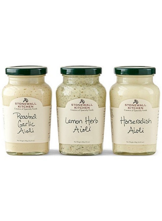 Stonewall Kitchen Stonewall Kitchen Aioli Collection (3 pc) - Image 1
