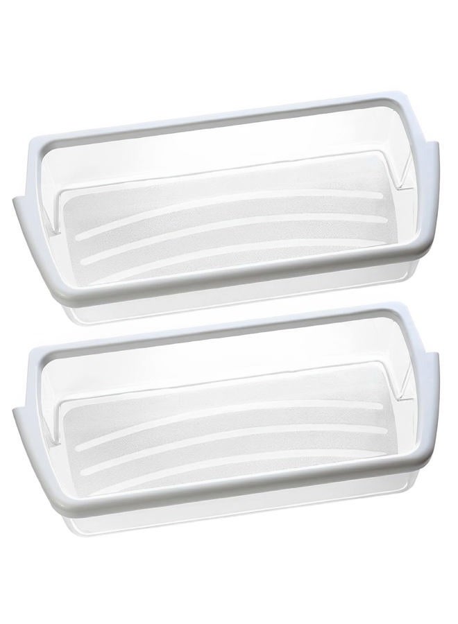 SENMEDO 2 Packs W10321304 Refrigerator Door Shelf Bin, Compatible with with Whirlpool Refrigerator Replaces WPW10321304 PS11752778 AP6019471 2179574 2179575 - Image 1