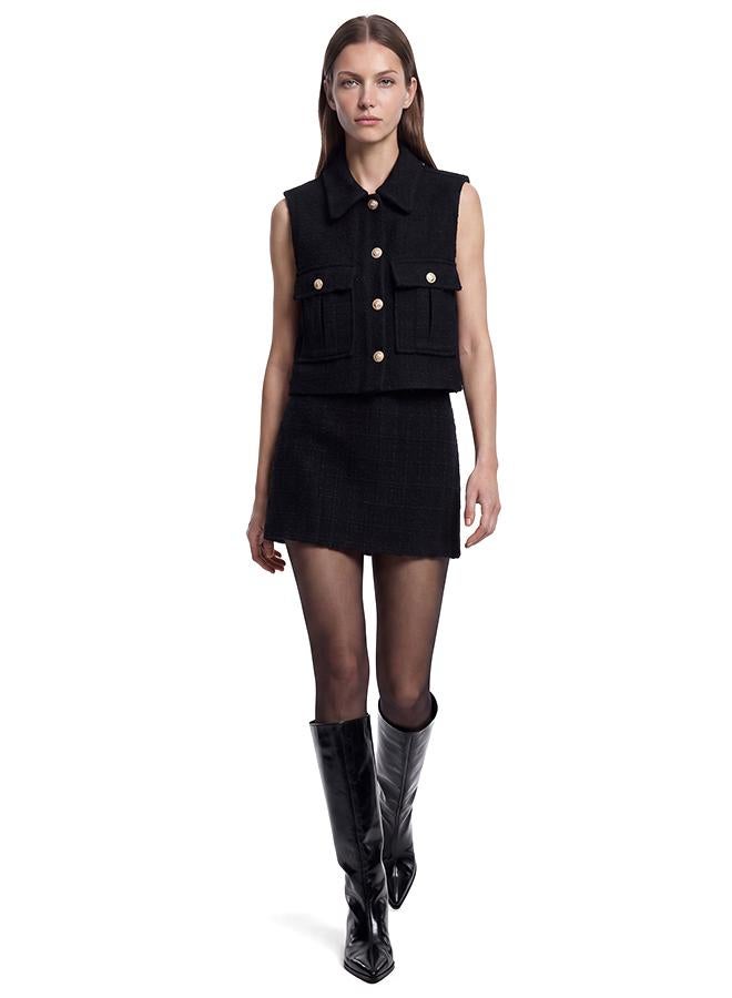 KOTON Tweed Vest - Image 1