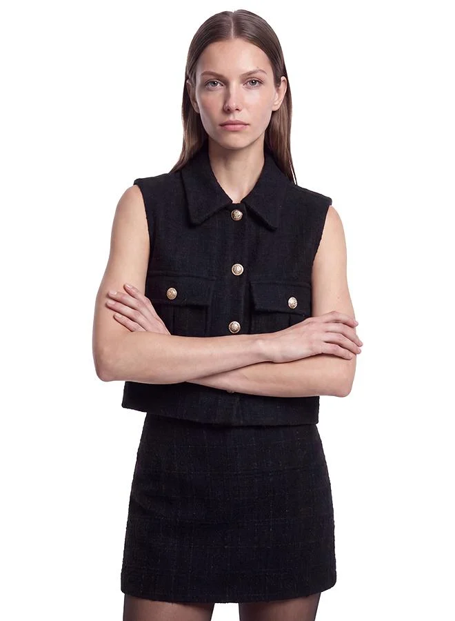 Koton  Tweed Vest for Women | Best Price UAE