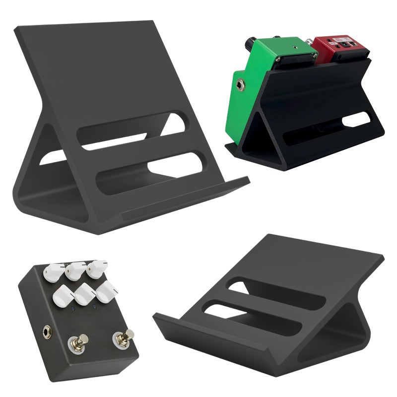 Bantlou Extended Mini Guitar Pedal Board | Tilting Desktop Effects Pedal Board with Non-Slip Feet | 30Â° and 60Â° Tilt Angle Design | Suitable for Recording Studios, Desktops, and Practice Scenarios - Image 1