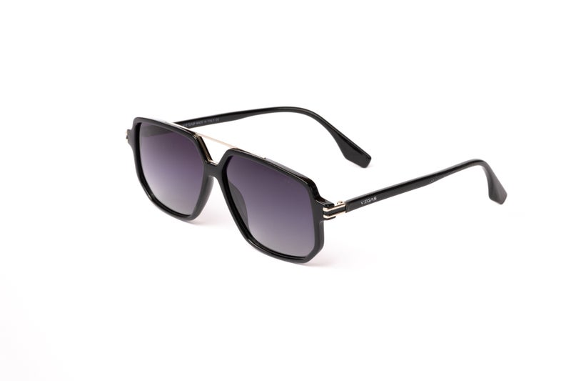 VEGAS Full Rim Square Men Grey  Sunglasses V2069 S C1 - Image 2