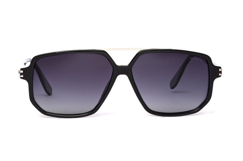 VEGAS Full Rim Square Men Grey  Sunglasses V2069 S C1 - Image 1