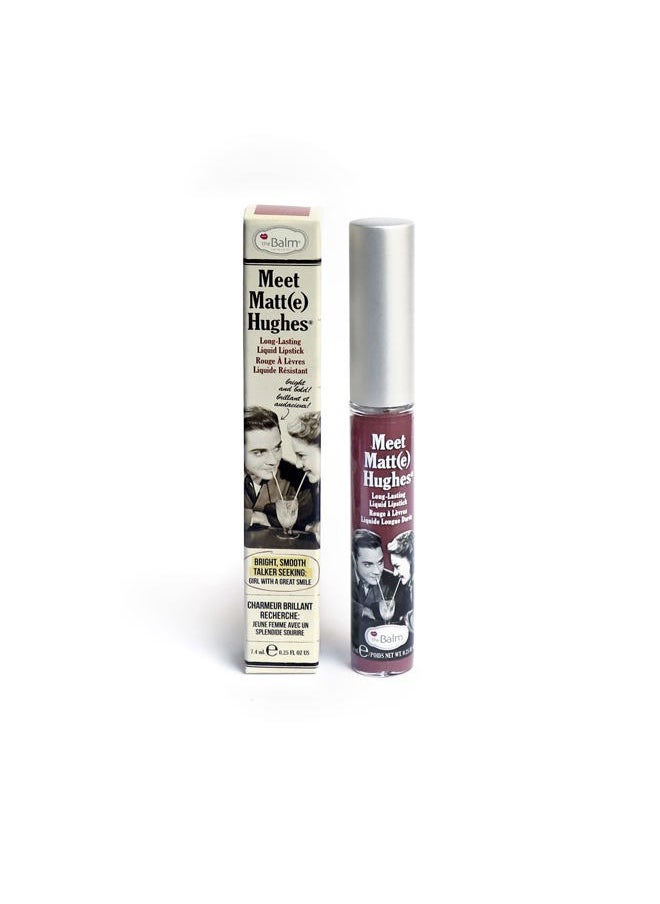 theBalm - Meet Matte Hughes Long Lasting Liquid Lipstick - Confident for Women - 0.25 oz Lip Gloss - Image 1