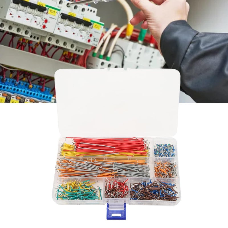 840PCS Breadboard Jumper Wire Flexible Breadboard Connecting Line Cable with Storage Box Copper Wire for Breadboard Circuits - Image 5