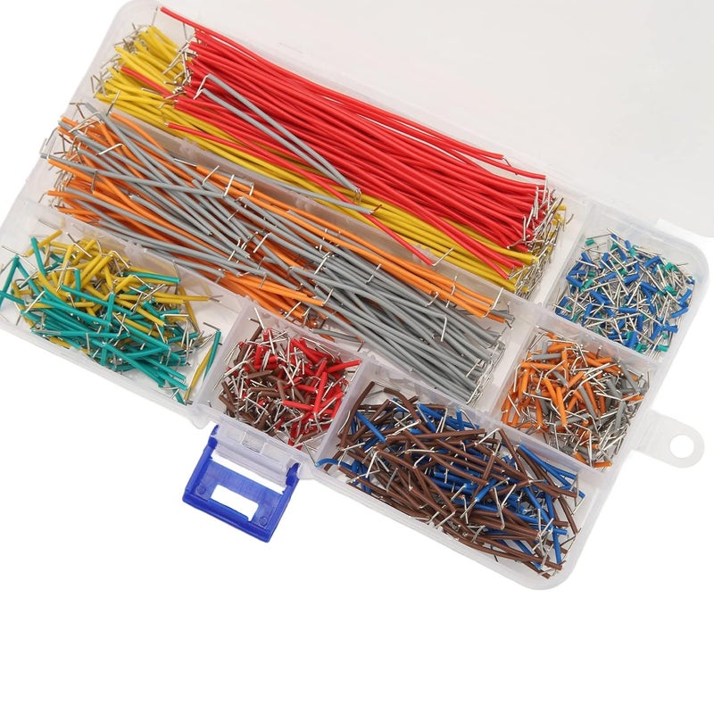 840PCS Breadboard Jumper Wire Flexible Breadboard Connecting Line Cable with Storage Box Copper Wire for Breadboard Circuits - Image 4