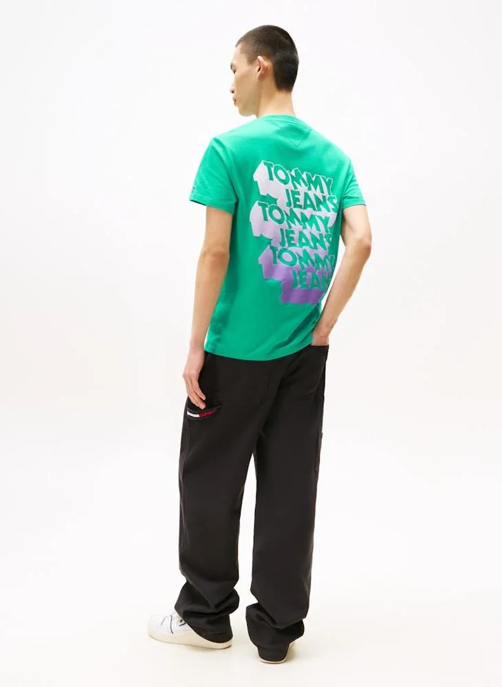 TOMMY JEANS Regular Fit Short Sleeve T-Shirt
