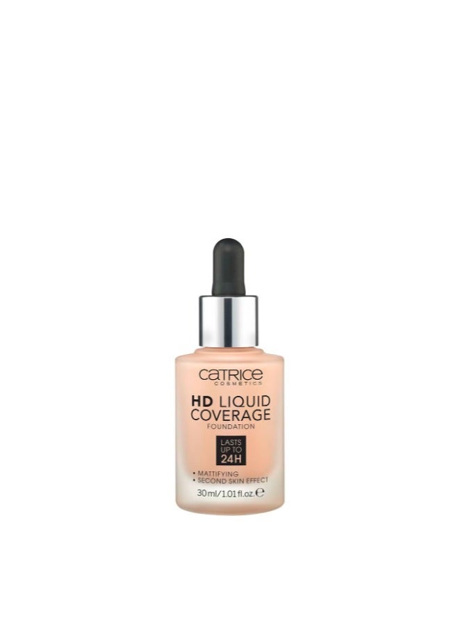 Catrice Hd Liquid Coverage Foundation 30 Ml 020 Rose Beige - Image 1