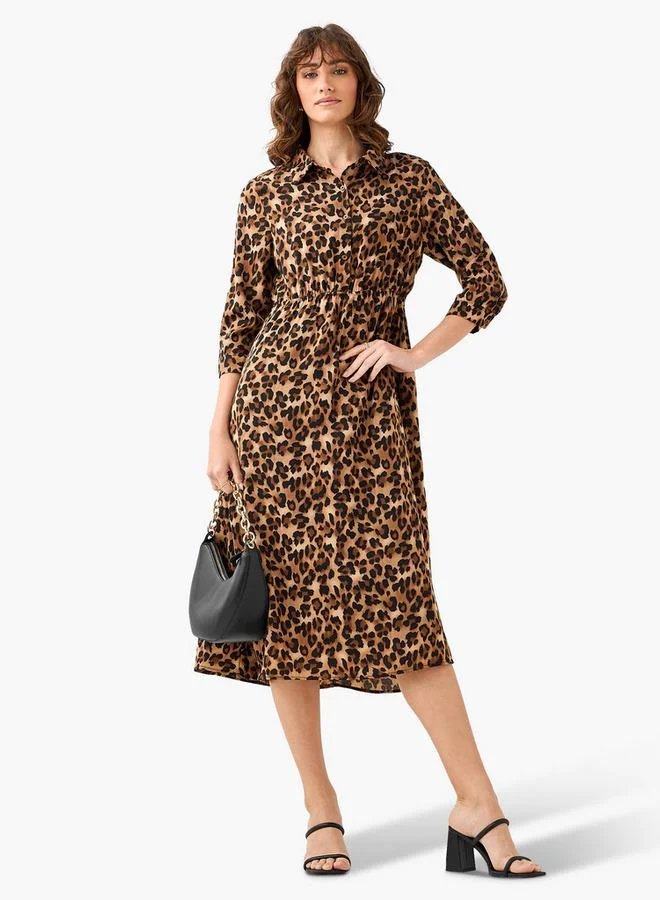 Splash FAV Floral Print Kaftan Women Dress Viscose