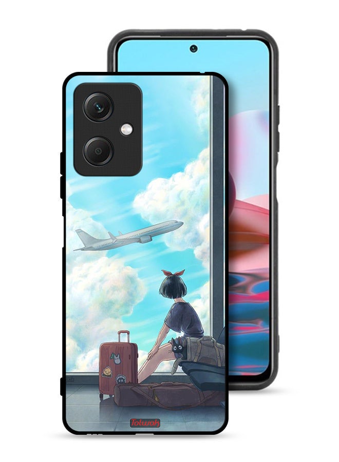Tolwak Xiaomi Redmi Note 12 Protective Case Cover Travel Art - Image 1
