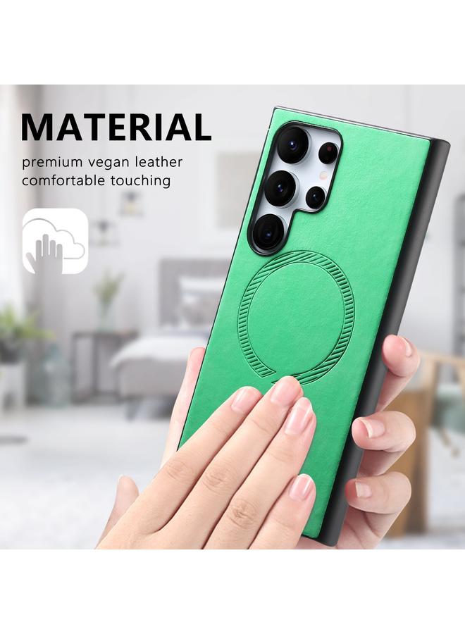 اس-توب جراب لهاتف Samsung Galaxy A35 5G بلون سادة ريترو ماجسيف غطاء خلفي من البولي يوريثان - Image 5