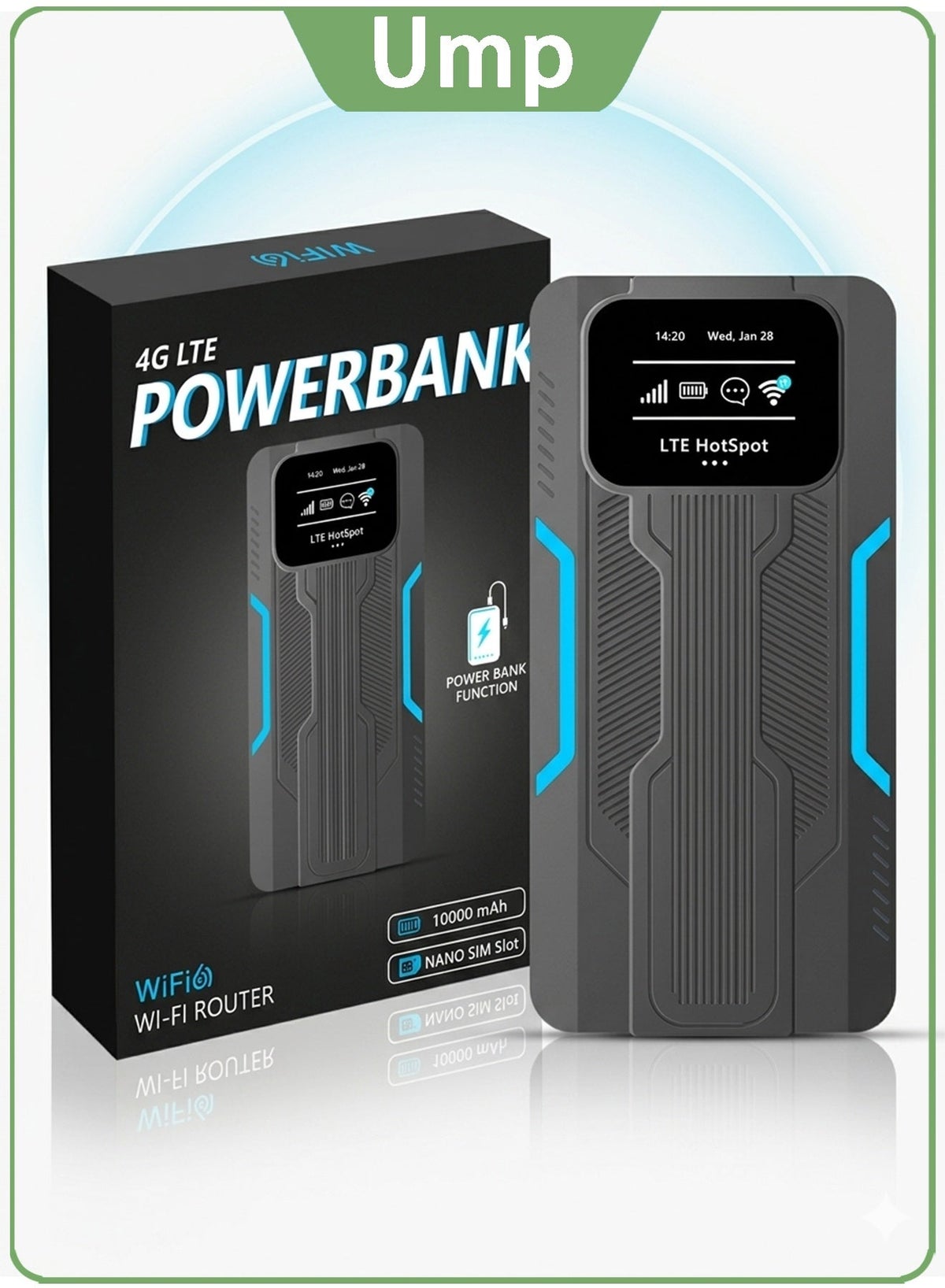 ump Ump Pocket usbc 10000mAh Z3E96001C2D7ADC78282CZ