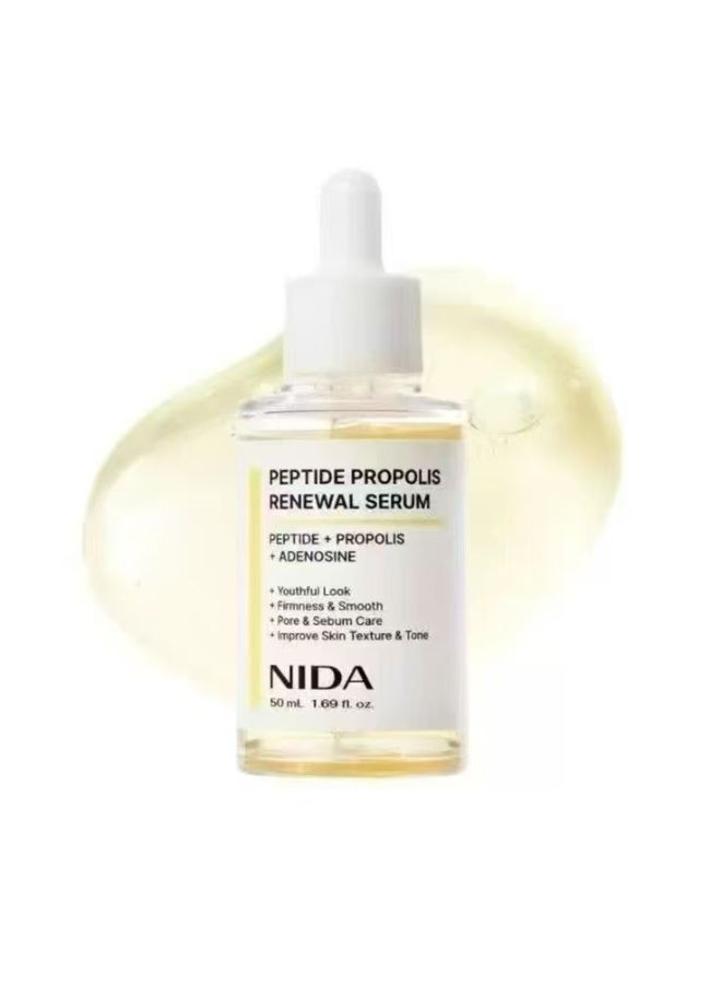 DIDA PEPTIDE RENEWAL SERUM PEPTIDE+PROPOLIS+ADENOSINE Youthful Look Firmness & Smooth*Pore& Sebum Care improve Skin Texture & Tone