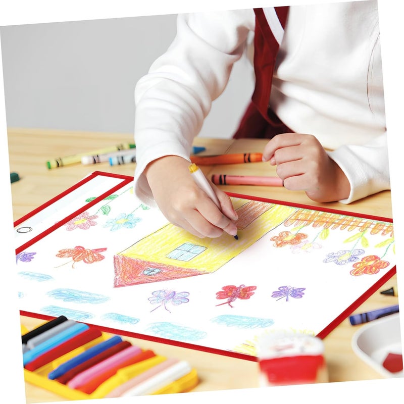 [Multiple useful functions] Toyvian 30pcs Stationery Supplies Dry Erase Sleeves Write Wipe Pockets for Office School Random Color Full buyer satisfaction Defect-free product Top selling in Saudi Arabia Consistent single item quality Confirmed available stock Multi-price design picks Fast moving goods Periodic restock local All usage compatible Save time & effort Flexible sizing options Market aligned local stock Budget friendly trendy design Reliable durability Meet international specs E-commerce hot item All-scene compatible build Strategic warehouse site Advanced minimal build Local stock available Pop-area nearby warehouse Trending item Quick assemble Exclusive deal - Image 4