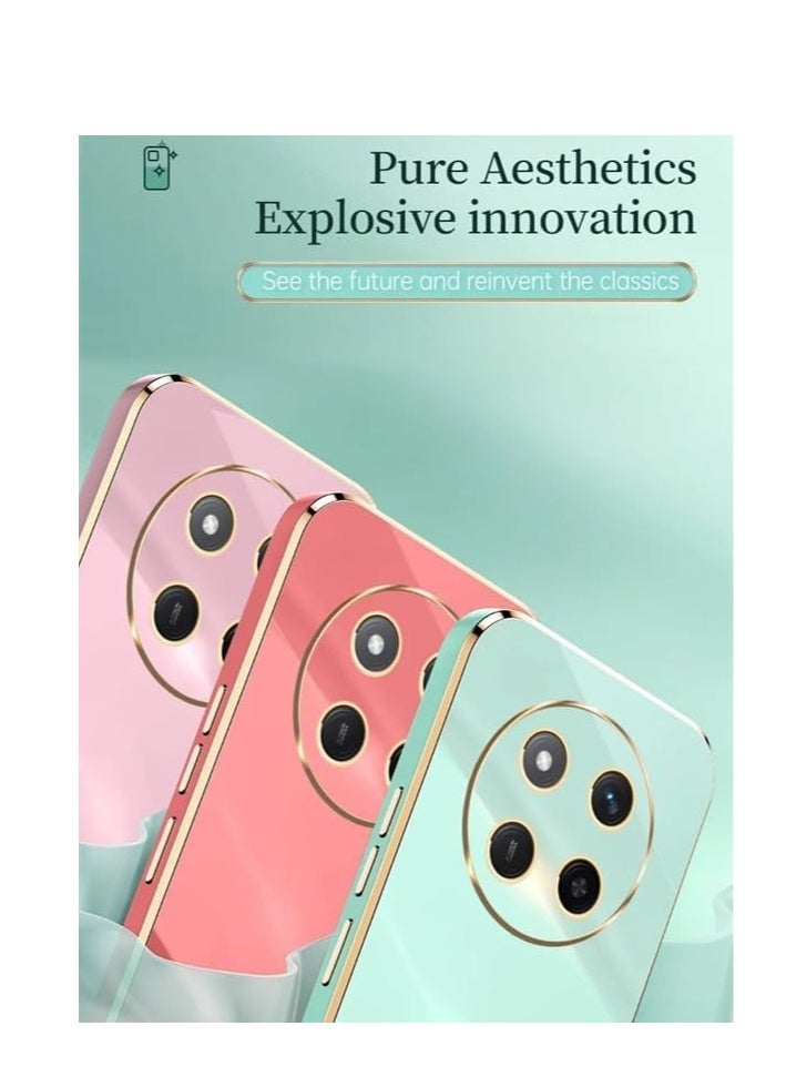 Generic Compatible with Honor X9c 5G/Honor X60 Pro Case Silicone  Slim Honor X9c Phone Case Protective Cover Shockproof for Women Girls  - Image 3