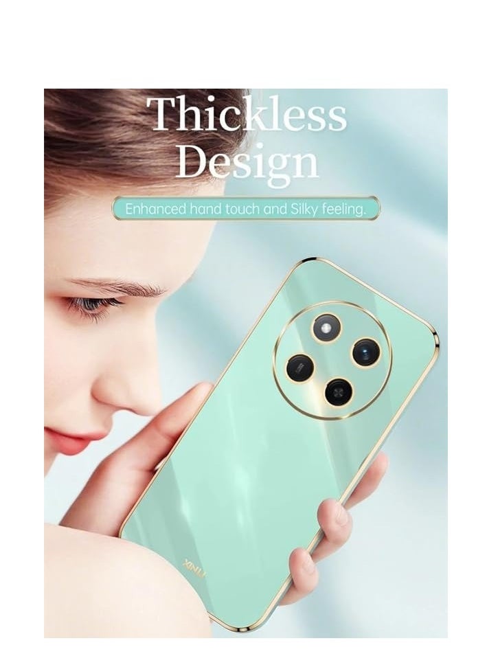 Generic Compatible with Honor X9c 5G/Honor X60 Pro Case Silicone  Slim Honor X9c Phone Case Protective Cover Shockproof for Women Girls  - Image 4