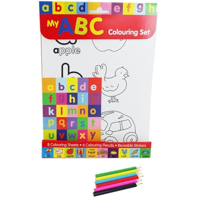 ABC COLOURING SET