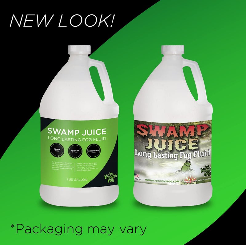 froggys fog Froggy's Fog Swamp Juice Bottle, Ridiculously Long-Lasting Fog Fluid with 2-3 Hour Hang Time for Professional and Home Haunters, Theatrical Effects, and DJs, 1 Gallon - Image 2