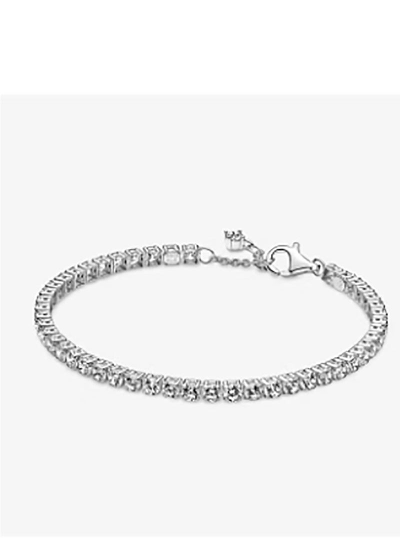 Pandora Violet Pandora Women's Sterling Silver Bracelet New Adjustable Diamond Bracelet  - Image 1