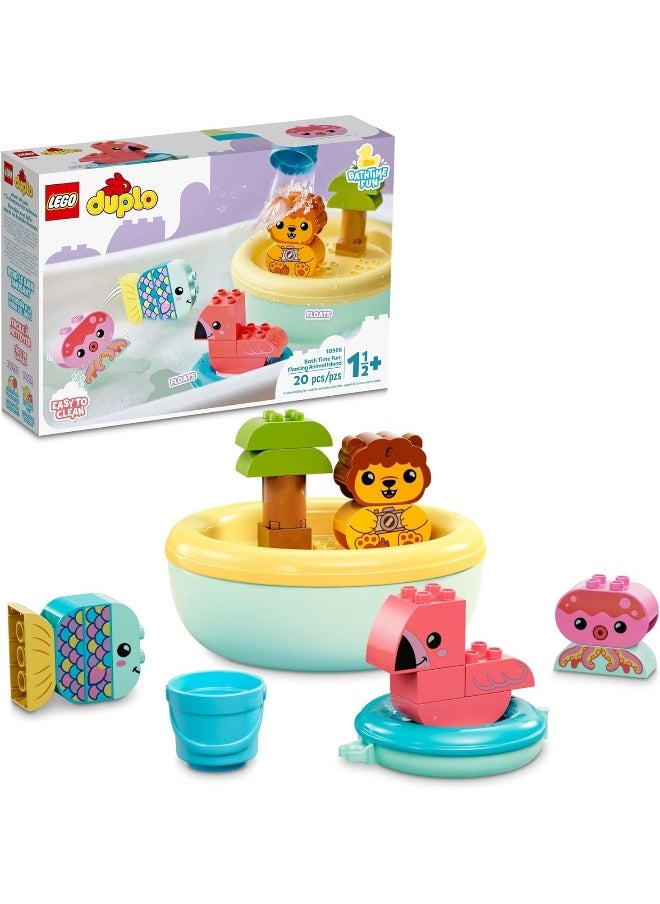 LEGO DUPLO Bath Time Fun: Floating Animal Island 10966 Bath Toy for Babies and Toddlers