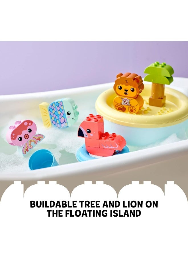 LEGO DUPLO Bath Time Fun: Floating Animal Island 10966 Bath Toy for Babies and Toddlers