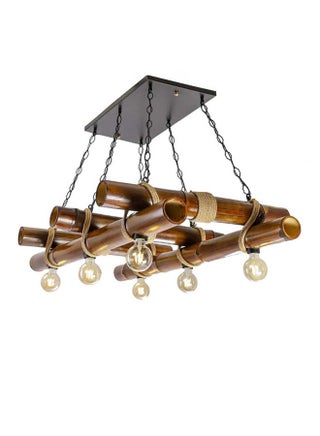 Pergola Bamboo Chandelier/6 Bulbs-Bmc.022.Brn - pzsku/Z3E9652C6F19B81E484E9Z/45/_/1704890826/40e99538-5938-4c82-aab7-1e0410cb9a1a