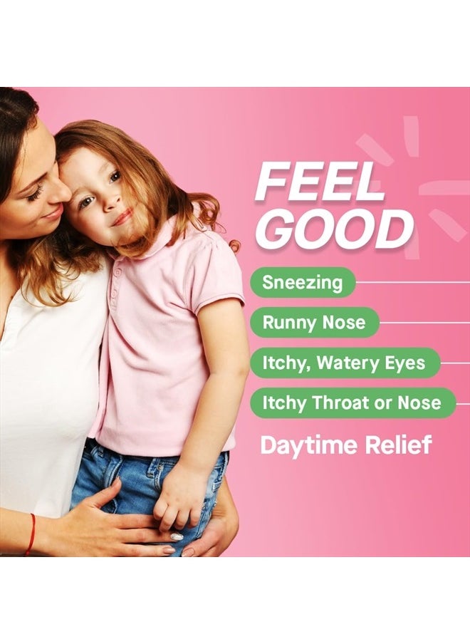 Genexa Kids' Allergy Medicine Liquid | Antihistamine Multi Symptom Childrens Allergy Medicine | Delicious Organic Agave Flavor | Certified Vegan, Gluten-Free & Non-GMO | 4 Fluid Ounces  - Image 3